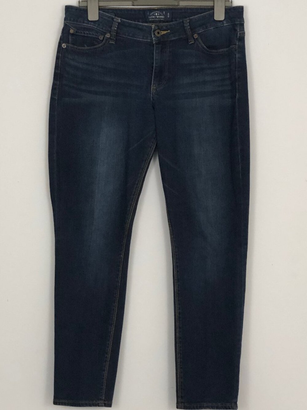 Lucky Brand Lolita Skinny Jeans Womens 10/30 Dark Wash Blue Denim Mid Rise
